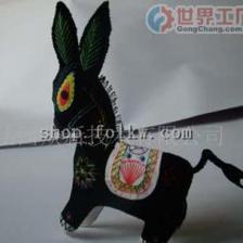 千陽布藝毛驢 承載鄉(xiāng)土溫情的居家裝飾與手工藝品